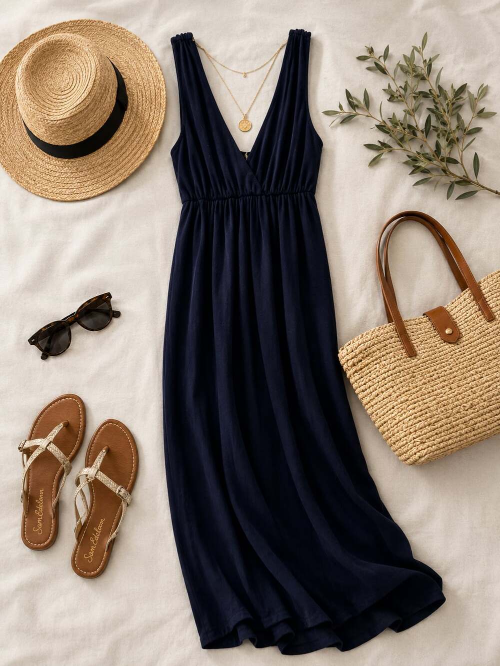 J. Crew Navy  Blue Maxi Dress Sz S
